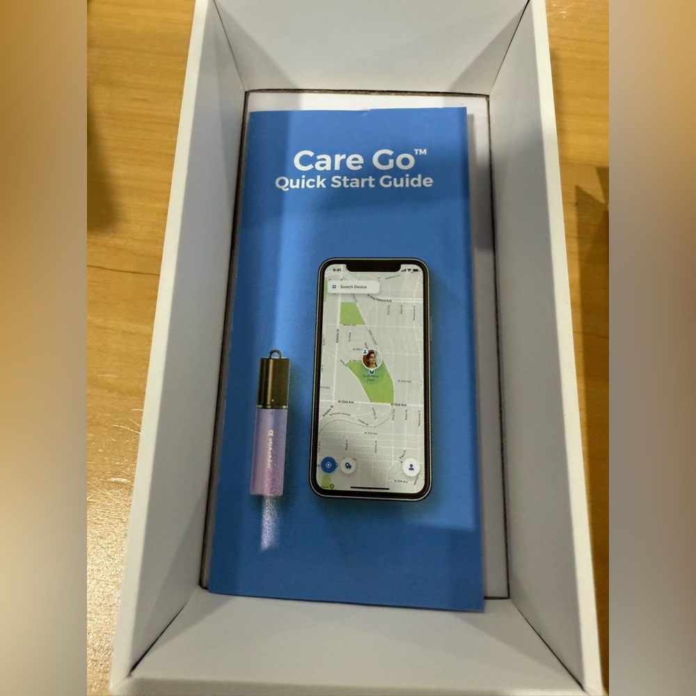 Alphahom® Care Go Smart Personal Alarm with Bluetooth, GPS Location Tracking.